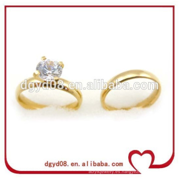 Anillo de bodas de oro acero inoxidable fabricante